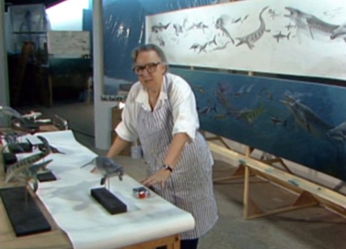 Kish with pencil sketch, color comprehensive, and models.